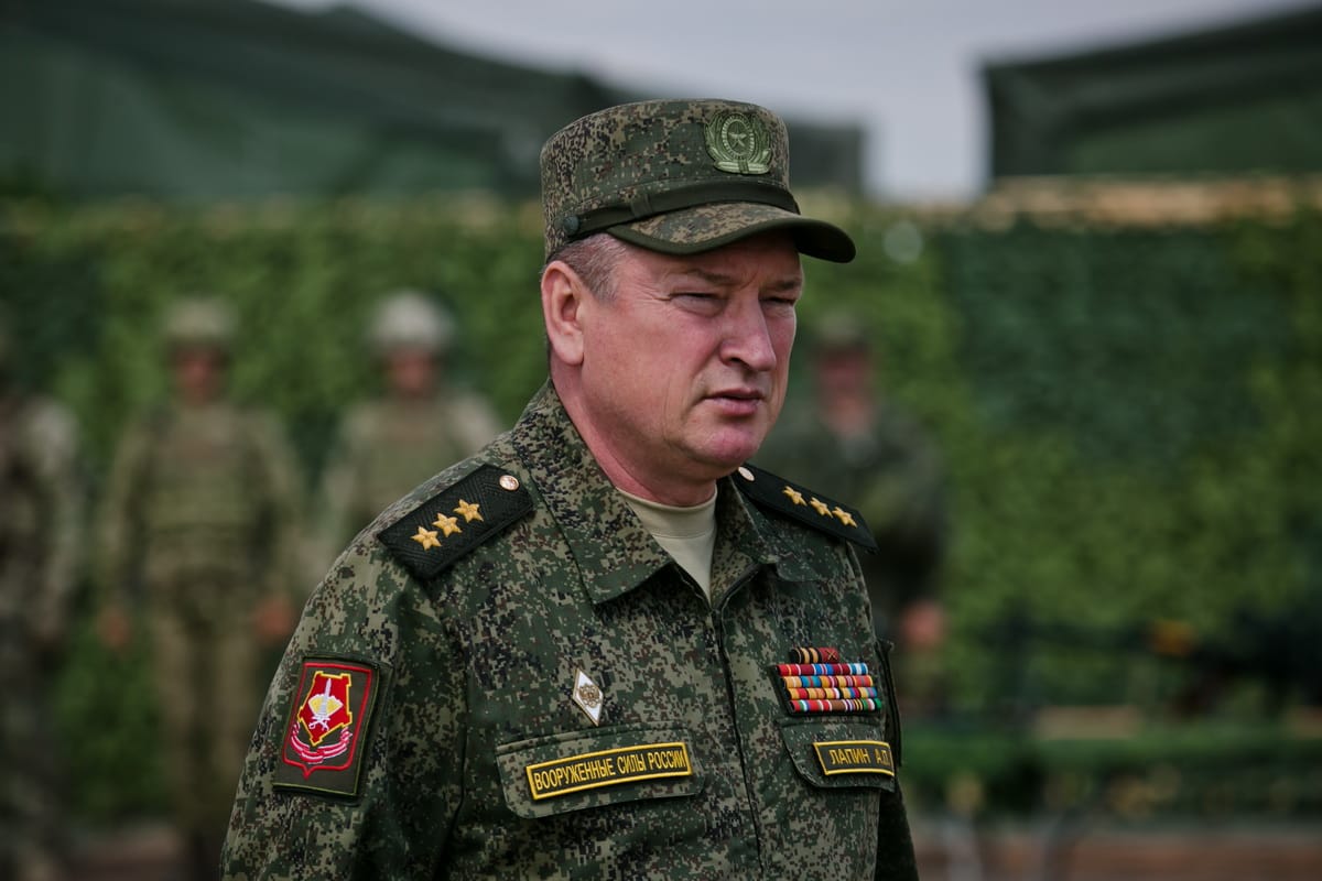 РБК: Александр Лапин возглавил главный штаб Сухопутных войск ВС РФ