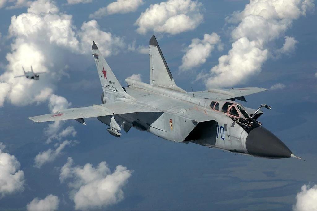 МИД Эстонии: Три российских истребителя МиГ-31 залетели в воздушное пространство страны